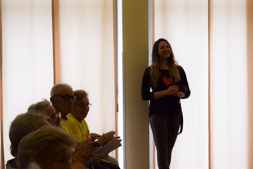 Sanja Poljak, maturantica opće gimnazije, prisutnima je recitirala poeziju „Balada iz predgrađa“, Dobriše Cesarića. 